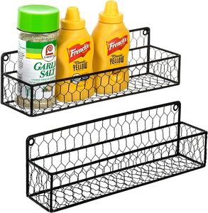 Cesta de utensilios de metal negro para Cocina Casera para almacenamiento de accesorios - Product Image 1