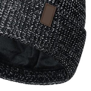 Vente en gros de bonnets en laine tricotée jacquard pour l'hiver, qualité supérieure, épais, chauds, pour l'extérieur, prix bas - Product Image 5