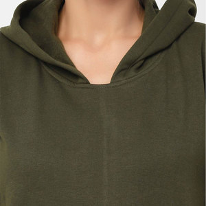 เสื้อฮู้ดแขนยาวสำหรับผู้หญิงเสื้อฮู้ดผ้าฝ้าย100% สไตล์สตรีท - Product Image 4