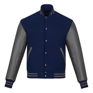 Vente en gros blouson bombardier vierge veste d'université pour hommes veste universitaire Letterman veste de baseball à sublimation personnalisée pour homme - Product Image 1