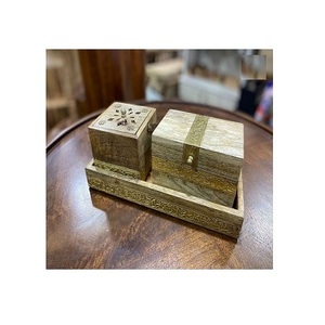 Attractive Design Wood Oud Bakhoor Burner Set With Box Customized Size And Shape Incense Burner <b>For</b> Hot <b>Sale</b> - Product Image 1