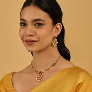 Wedding-Ready Antique Necklace 172640 - Product Image 1