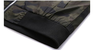 Chaqueta Bomber de manga larga para hombre 2025 a precio barato, cuello levantado, transpirable, sostenible, con logotipo personalizado, chaqueta Bomber para hombre - Product Image 6