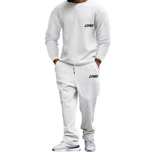 Combinaisons respirantes à manches longues de la meilleure qualité Survêtements de printemps en tissu léger pour hommes Ensemble 2 pièces - Product Image 3