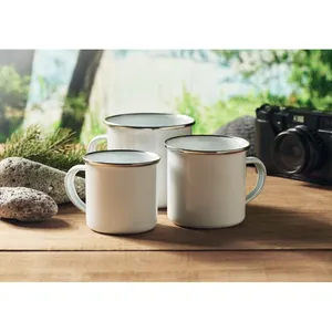 Tasse en céramique personnalisable - Mug en métal plaqué argent pour le merchandising - Product Image 4