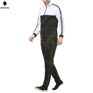 Survêtement de jogging personnalisé pour hommes, pantalon d'entraînement de gymnastique, vente en gros de divers modèles, matériau en laine, taille élastique, devant plat, décontracté, OEM - Product Image 3