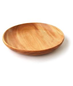 Accessoires de cuisine ménagers Offre Spéciale Assiette de service en bois d'acacia Plateaux de service en bois élégants - Product Image 4