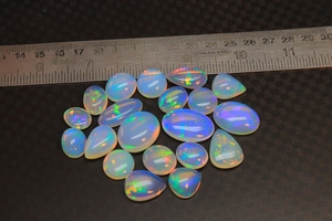 หินโอปอลเอธิโอเปียอัญมณีทรงหลวมสีผสมหลากสี - Product Image 2