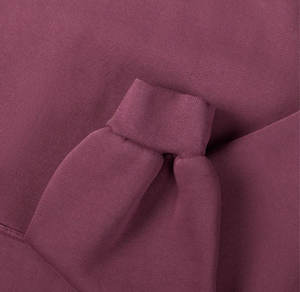 Sweat-shirt épais en éponge française 100% coton avec LOGO personnalisé pulls d'hiver sweats à capuche épais à épaules tombantes - Product Image 5