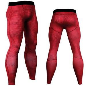 Alta calidad, venta al por mayor, 2 piezas, impreso, a prueba de viento, transpirable, ropa deportiva, conjuntos de compresión para hombres, mallas de entrenamiento para correr, gimnasio - Product Image 3