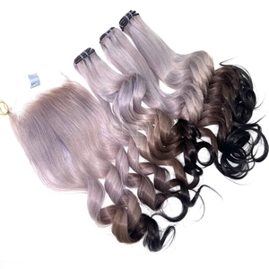 Cheveux bruts de qualité supérieure ondulés couleur personnalisée à partir de vrais cheveux humains au prix de gros - Product Image 5