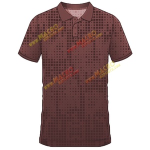 Chemise de golf décontractée pour hommes à manches courtes, respirante, imprimée par transfert thermique, personnalisable - Product Image 2