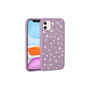 เคสป้องกันเพชรพลอยเทียมเงาสุดหรูสำหรับ iPhone 11 Pro 14 PLUS 13 PRO MAX-สีชมพูแวววาว - Product Image 6