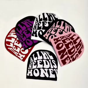 Fashion Slouchy <b>Winter</b> Beanie <b>Hat</b> for <b>Men</b> Women Knitted Warm Soft Skull Cap for Outdoor Wear jacquard - Product Image 1