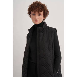Chaleco Acolchado con Capucha y Ribete de Piel para Mujer, Talla Grande, Ropa de Invierno Impermeable - Product Image 3