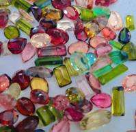 อัญมณีอัญมณีแบบหลวมหลายทัวร์มาลีนหินธรรมชาติสำหรับสร้อยคอสร้อยข้อมือและต่างหู - Product Image 5