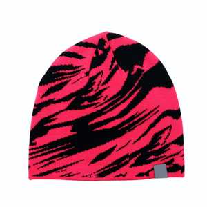 Nuevo invierno cálido Unisex Color sólido liso personalizado bordado Logo acrílico en blanco puño tejido Beanie sombreros estilo Casual - Product Image 4