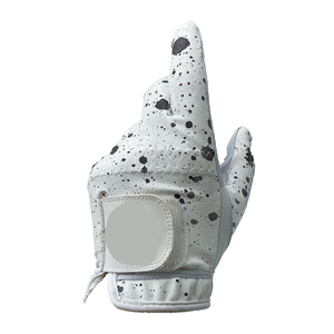 Wholesale Price Custom Heat-Transfer Printing Breathable Eco-Friendly Golf <b>Gloves</b> Best Quality Genuine <b>Leather</b> Outdoor Casual - Product Image 1