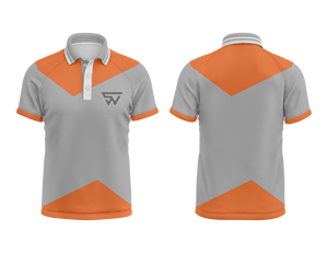 Mezcla de algodón de alta calidad Ropa deportiva OEM/ODM Polo Camiseta con logotipo personalizado Panel blanco al por mayor con logotipo frontal de dos colores - Product Image 6