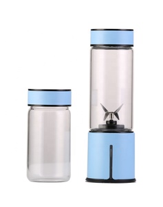 Hot Sale 7.4V 450ml Stainless Steel Housing Ice Crushing Hot Sell <strong>Portable</strong> <strong>Mini</strong> <strong>Blender</strong> <strong>Smoothie</strong> Maker Usb <strong>Blender</strong> Cup - Product Image 6