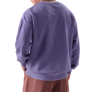 Sweat-shirt en polaire pour homme de haute qualité, solide, décontracté, pour l'hiver, avec une texture lisse, séchage rapide et respirant - Product Image 4