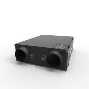 Sistema de Ventilación con Recuperación de Calor de 250 cmh DC con Regulación de Velocidad Continua para Casa Pasiva - Product Image 4