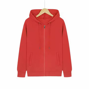 OEM Spring Autumn Wholesale Plus Size Women's Hoodies Full Zip up Custom Print logo <b>pink</b> <b>Hoodie</b> for Women - Product Image 4