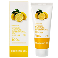 LEBELAGE Gel hydratant éclaircissant anti-âge apaisant sans huile à la vitamine C, à la glycérine et à l'acide hyaluronique pour tous types de peaux |