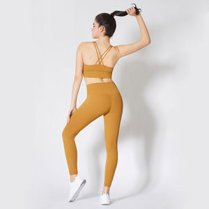 Conjuntos de Yoga para Mujer 2026, Leggings y Sujetador de Alta Calidad con Logotipo en la Cintura, Diseño Elegante y Moderno - Product Image 3