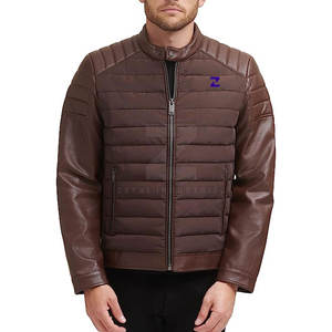 Veste matelassée de qualité supérieure, écologique, respirante, avec logo personnalisable sur le devant, vente directe d'usine, best-seller, veste d'hiver pour homme - Product Image 4
