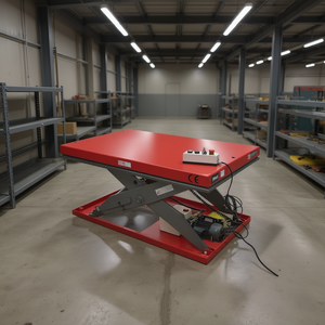 Plateforme élévatrice à ciseaux électrique 1800 x 2200 4000 kg, table de travail industrielle hydraulique - Product Image 3