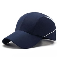 Gorra de Béisbol Unisex Personalizable al por Mayor con Logotipo, 5 Paneles, 100% Poliéster, Estilo Deportivo, Patrón de Puntos, Bordado a Mano