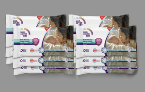 Guantes de Baño para Bebé Med-Cover con Aloe Vera y Vitamina E, Probados Dermatológicamente, Previenen Erupciones y Humectan la Piel - Product Image 2