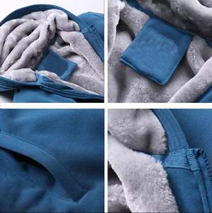 Venta al por mayor Premium 100% algodón hombres pulóver Sudadera con capucha ecológico caliente invierno esencial con servicio OEM - Product Image 3