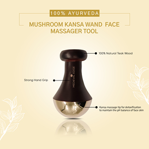 Bonne qualité champignon Kansa baguette masseur pour détendre les muscles du visage et stimuler la production de collagène Original Indian Factory - Product Image 3