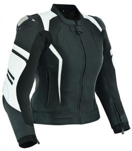 Ropa deportiva de carreras de motos personalizable para hombre 100% chaqueta de cuero genuino de alta calidad con logotipo personalizado transpirable - Product Image 1