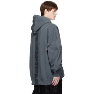 Sudadera con Capucha Personalizada para Hombre, 100% Algodón, Estilo Urbano, Impresión Serigrafiada, Felpa, Corte Regular, Sudadera de Invierno - Product Image 4