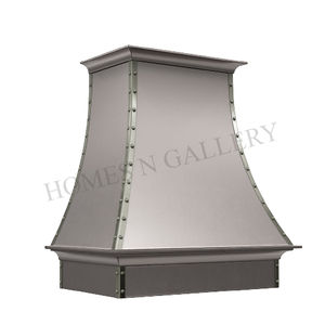 Hotte aspirante murale en acier inoxydable faite à la main, très demandée, pour cheminée murale et îlot de cuisine, taille personnalisable - Product Image 3