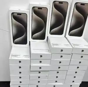 En Stock Original Ventas al por mayor Nuevo/Teléfonos móviles usados 15 Pro Max 128GB/256GB/512GB/1TB Pedido a granel 30% Descuento Ventas calientes