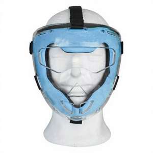 Masque de gardien de but de hockey sur gazon Jazo Industries en fibre de carbone 380g, avec rembourrage intérieur confortable pour adulte, coque mate légère, masque facial OEM - Product Image 5
