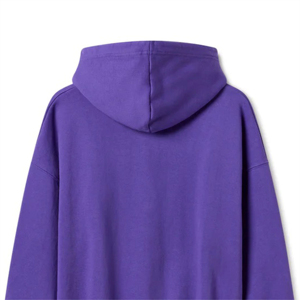 Sweat à capuche en molleton de coton 100% avec logo personnalisé en gros pull à capuche oversize avec logo personnalisé - Product Image 5