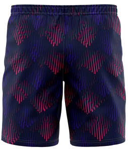 Short de bain court pour homme Sublimation tissée avec deux poches profondes à l'ourlet latéral Short de plage basique en polyester 6XL - Product Image 4