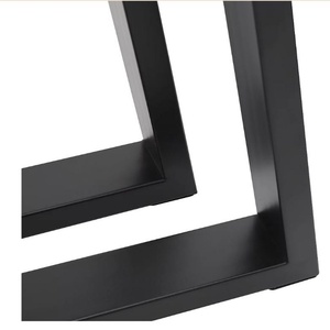 Vinahardware Pieds de meubles en acier moulé en forme de X robustes Pieds de table basse en métal modernes pour salle à manger école en plein air - Product Image 1