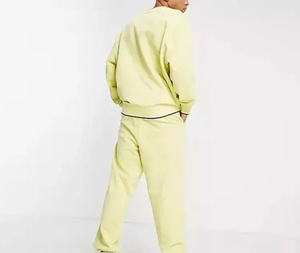 2025 nouveauté personnalisé unisexe Gym survêtement hommes coton polaire survêtement ensembles col rond sweat Jogging survêtement hommes Gym - Product Image 4