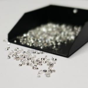 Diamantes Melee Redondos de Corte Brillante, Claridad SI, Color G H, Naturales de 1 MM, Certificados por IGI, Precio Competitivo para Joyería de la India - Product Image 4