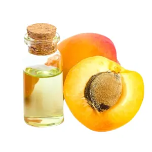 Label Pribadi 100% Alami dan Organik Minyak Pembawa Kualitas Terbaik Minyak Biji Aprikot dari Eksportir India