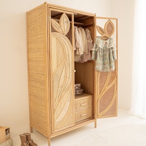 Armarios de Ratán Natural para Sala de Estar, Muebles para el Hogar Más Vendidos, Armario de Mimbre para Niños y Adultos - Product Image 3