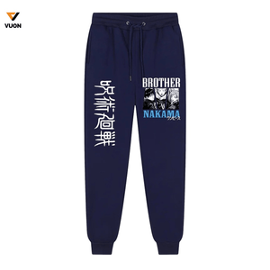 Pantalon de jogging pour hommes pantalon de course de gym à séchage rapide avec logo imprimé personnalisé et vierge pantalon de gym pour hommes - Product Image 3