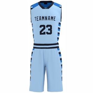 Nouvel ensemble d'uniformes de basketball pour adultes grande taille, respirant et à séchage rapide, sublimé, idéal pour l'été - Product Image 2