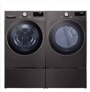 Ensemble de lave-linge à chargement frontal professionnel de 27 pouces – Série Elite 4,5 pi³ Lave-linge Ft. & 7.4 Cu. Sèche-linge électrique - Product Image 5